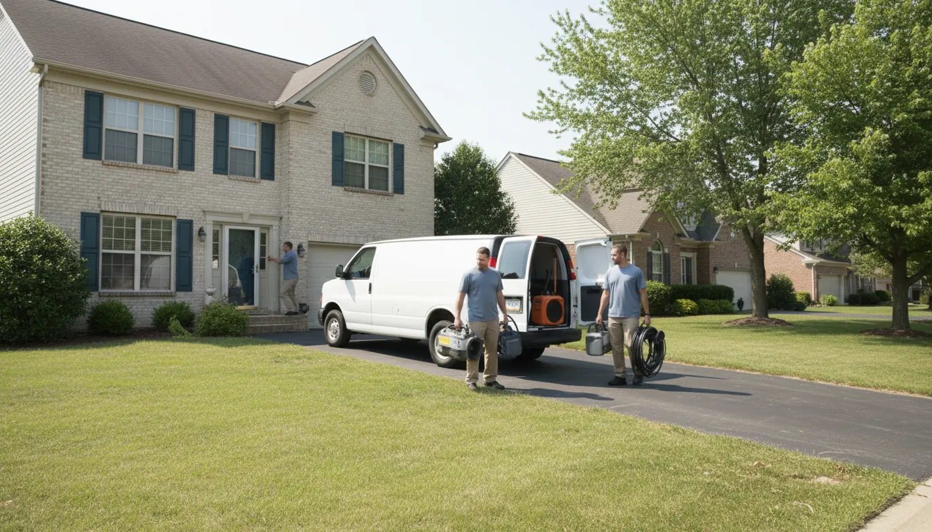 Emergency Water Extraction in Dublin, Ohio